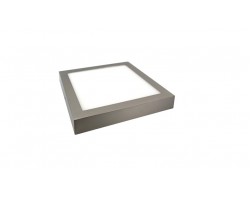 Downlight panel Cuadrado LED Superficie Cromado 7W